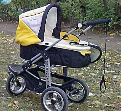 Лот: 1691909. Фото: 1. Немецкая 3-х колесная трансформер-коляска... Коляски