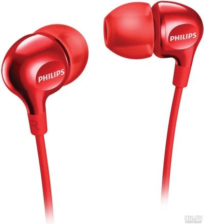 Лот: 11439498. Фото: 1. Наушники Philips Vibes SHE3700RD... Наушники, гарнитуры