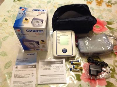 Лот: 4503007. Фото: 1. Тонометр OMRON M2 Basic автомат... Оборудование