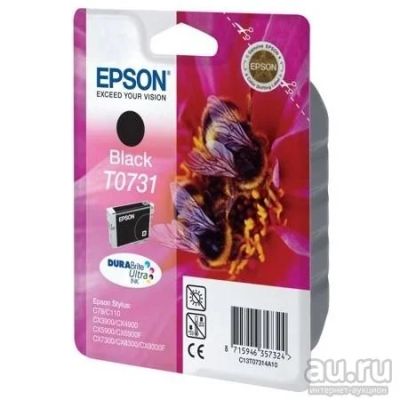 Лот: 17413080. Фото: 1. Картридж Epson C13T10514A10/T0731... Картриджи, расходные материалы