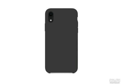 Лот: 13261253. Фото: 1. Чехол для iPhone XR черный матовый... Чехлы, бамперы