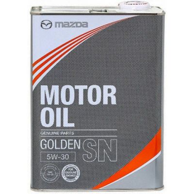 Лот: 16100937. Фото: 1. MAZDA Golden SN SAE 5w30 4 л... Масла, жидкости