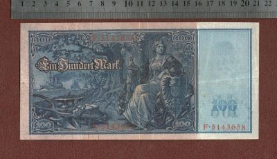 Лот: 11295805. Фото: 1. 100 марок 1910 года. Германия... Германия и Австрия