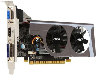 Лот: 6683269. Фото: 1. MSI GeForce GT 440 1024Mb. Видеокарты