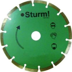 Лот: 5032330. Фото: 1. Алмазный сегментный диск Sturm... Расходные материалы, сменные насадки