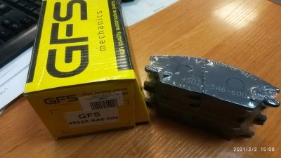Лот: 17164510. Фото: 1. 45022-SA6-600 Колодки GSF, передние... Тормозная система