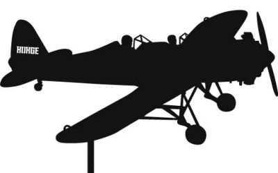 Лот: 5367468. Фото: 1. Флюгер "Самолет" 700х435мм. Кровельные материалы