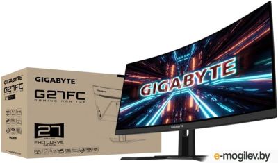 Лот: 17000519. Фото: 1. Монитор 27 GigaByte G27QC [20VM0-GG27QCBT-1EKR... ЖК-мониторы