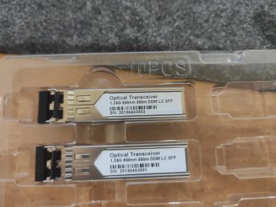 Лот: 16866221. Фото: 1. LC SFP 1.25G 850nm 550m (совместим... Другое (сетевые устройства)