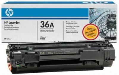 Лот: 8517256. Фото: 1. HP 36A (CB436A). Картриджи, расходные материалы