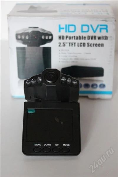 Лот: 2365868. Фото: 1. Видеорегистратор HD DVR 6 инфракрасных... Видеорегистраторы,  радар-детекторы, системы парковки