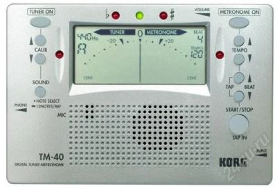 Лот: 1525943. Фото: 1. метроном KORG TM-40. Другое (музыкальные инструменты и оборудование)