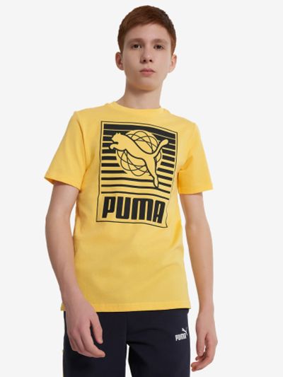 Лот: 25037271. Фото: 1. Футболка для мальчиков PUMA Graphics... Другое (спортивная одежда)