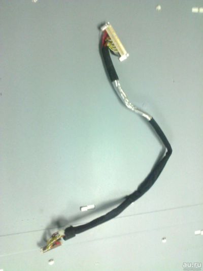 Лот: 10340361. Фото: 1. Шлейф кабель LVDS от телевизора... Запчасти для телевизоров, видеотехники, аудиотехники