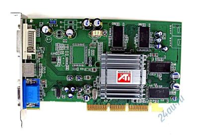 Лот: 715252. Фото: 1. ATI Radeon 9200 64Mb DDR DVI... Видеокарты