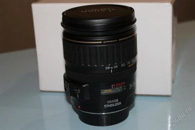 Лот: 1738386. Фото: 1. Canon EF 28-135mm f/3.5-5.6 IS... Объективы
