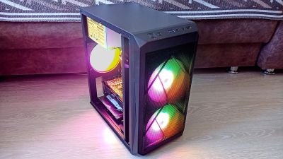 Лот: 25711191. Фото: 1. Игровой, 16 ядер, RX580 8Gb, 16Gb... Компьютеры в сборе