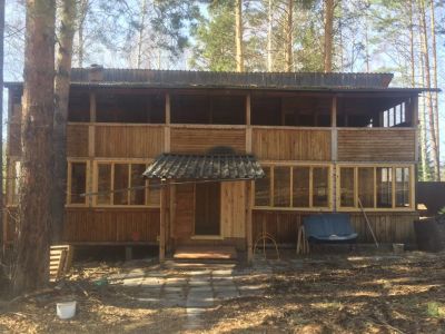 Лот: 9546834. Фото: 1. Дача. 100кв. 20 сот. Посёлок Манский. Дачи