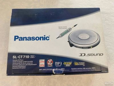 Лот: 18295595. Фото: 1. CD-плеер Panasonic SL-CT710 лохматых... Плееры
