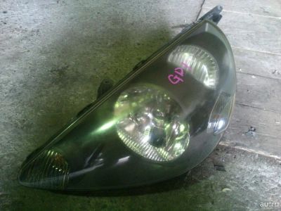 Лот: 10689517. Фото: 1. Фара левая ксенон Honda Fit GD1... Оптика и освещение