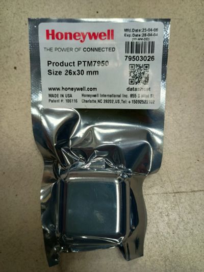Лот: 25621634. Фото: 1. Honeywell ptm7950 26*30 mm - термопаста... Системы охлаждения