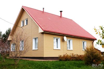 Лот: 15110331. Фото: 1. Сайдинг виниловый-акриловый блокхаус... Фасадные материалы, сайдинг