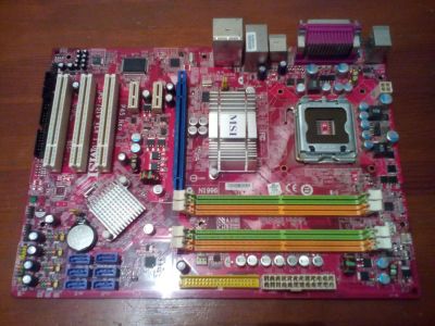 Лот: 6702857. Фото: 1. Cистемная плата Socket 775 msi... Материнские платы