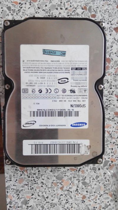Лот: 8053176. Фото: 1. Жесткий диск Samsung IDE. Жёсткие диски (HDD)
