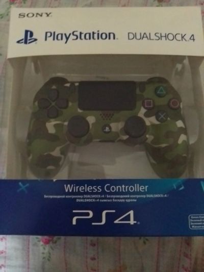 Лот: 16370763. Фото: 1. Dualshock 4 (геймпад для PlayStation... Аксессуары для игровых приставок, консолей, геймпады