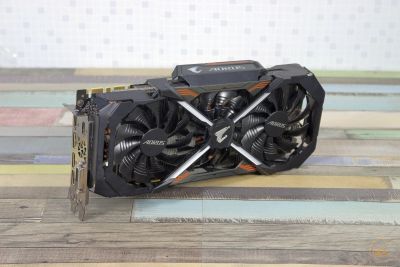 Лот: 17134746. Фото: 1. Видеокарта Gigabyte GeForce GTX... Видеокарты