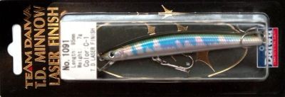 Лот: 11056122. Фото: 1. Воблер Daiwa TD Minnow 1091F... Леска, блесны, крючки, мормышки