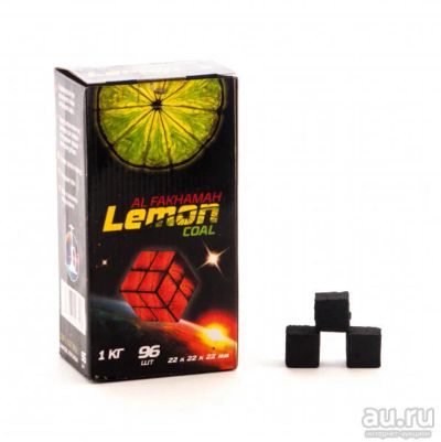 Лот: 13562514. Фото: 1. Уголь для кальяна Lemon COAL Al... Аксессуары и запчасти для кальянов