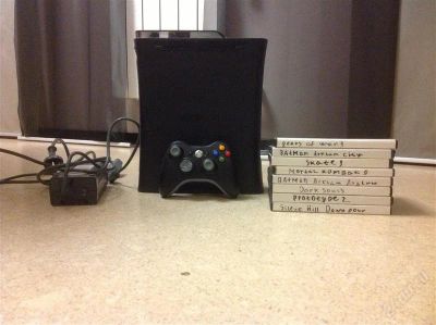 Лот: 2109902. Фото: 1. Xbox 360 120GB black, прошит. Красноярск
