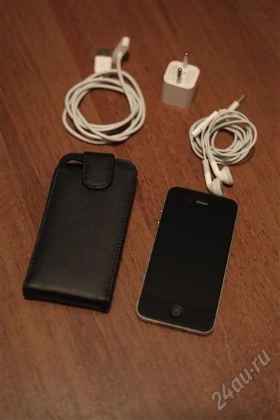 Лот: 1484760. Фото: 1. Apple iPhone 4 16gb (16гб), черный... Смартфоны