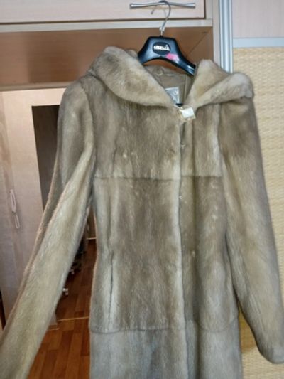 Лот: 24898817. Фото: 1. Шуба норковая Snow sable. Накидки, шубы
