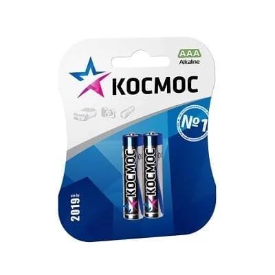 Лот: 16388754. Фото: 1. Батарейка AAA Космос R03 BL4... Батарейки, аккумуляторы, элементы питания