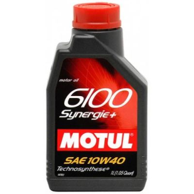 Лот: 16100940. Фото: 1. MOTUL 6100 Synergie+ 5w40 1 л... Масла, жидкости