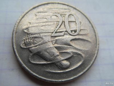 Лот: 8376561. Фото: 1. Австралия 20 центов 1980. Австралия и Океания
