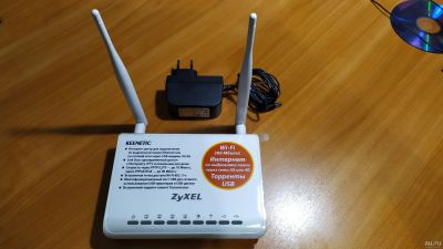 Лот: 14695959. Фото: 1. Wi-Fi роутер ZYXEL Keenetic. Маршрутизаторы (роутеры)