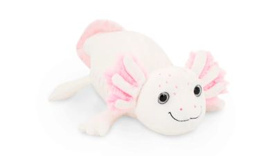 Лот: 23759610. Фото: 1. Игрушка Аксолотль, цвет белый. Развивающие