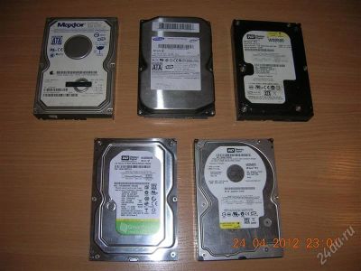 Лот: 1762641. Фото: 1. Неисправные HDD SATA ( 5 шт.). Жёсткие диски (HDD)