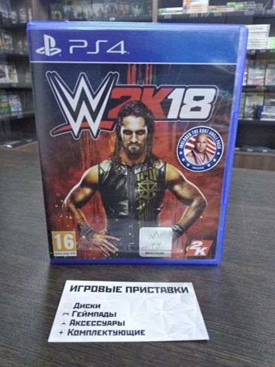 Лот: 16494395. Фото: 1. W2K18 (WWE 2K18). Лицензия для... Игры для консолей