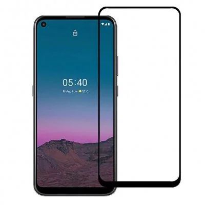 Лот: 18438150. Фото: 1. Защитное стекло Nokia 8.3 На весь... Защитные стёкла, защитные плёнки