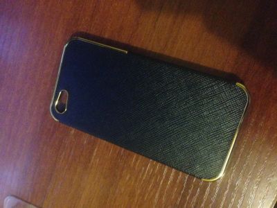 Лот: 3524169. Фото: 1. Накладка на iphone 5/5s (золото... Чехлы, бамперы