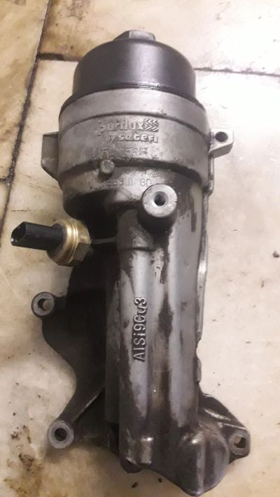 Лот: 25206878. Фото: 1. Корпус масляного фильтра Peugeot... Двигатель и элементы двигателя