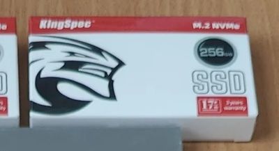 Лот: 21283837. Фото: 1. NVMe 256Gb KingSpec NE-256 (новый... SSD-накопители
