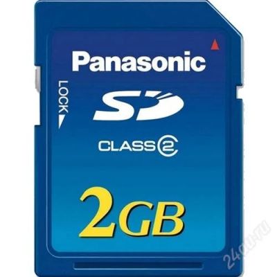 Лот: 1685353. Фото: 1. Карта памяти SD 2gb Panasonic. Карты памяти