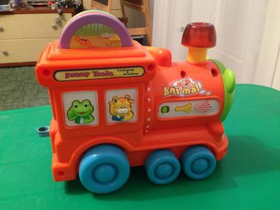 Лот: 5281614. Фото: 1. Паровозик Funny Animal Train. Музыкальные