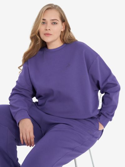 Лот: 22992781. Фото: 1. Свитшот женский Demix, Plus Size... Другое (спортивная одежда)