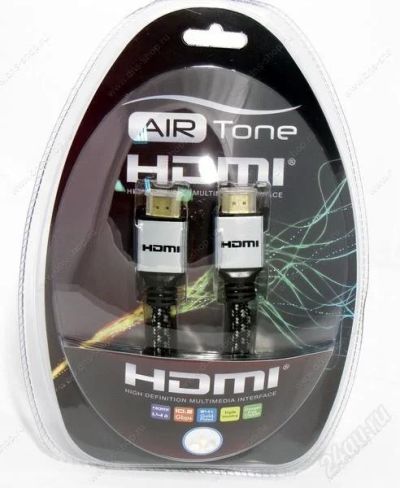 Лот: 1666091. Фото: 1. hdmi кабель air tone 1,8м новый... Шлейфы, кабели, переходники
